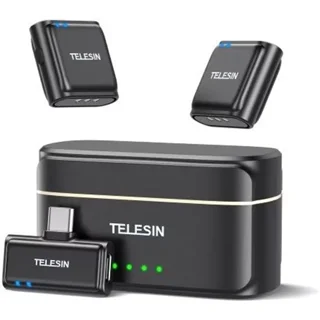 میکروفون یقه‌ای بی‌سیم TELESIN مدل P5-MCP-01